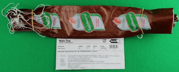 NALO Top braun  60/50 | 25 Stück | "Jagdwurst"